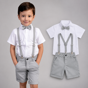 Roupa Social Bebê Menino Diversas Cores Lindas Casamento Batizado - Festas