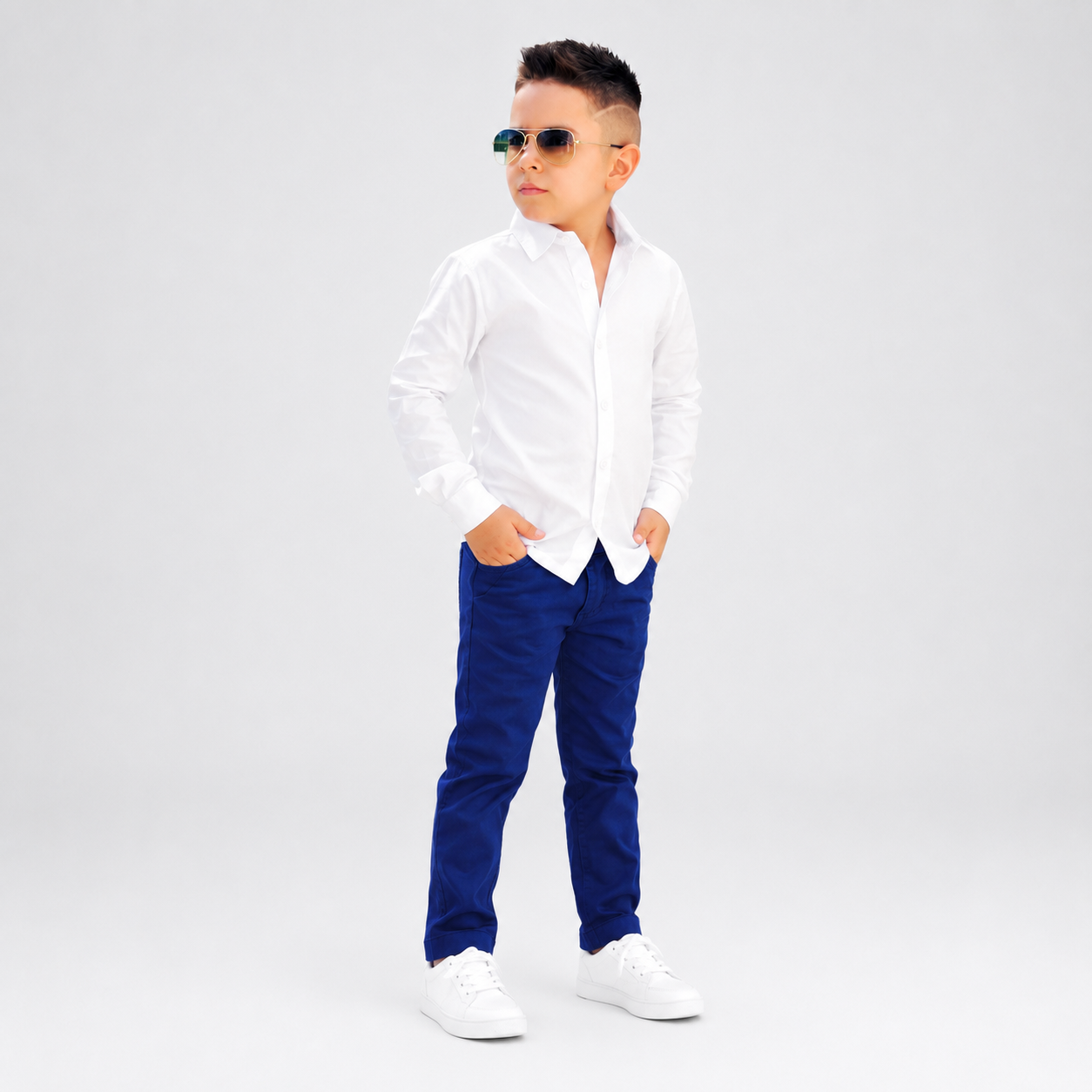Calça e Camisa Esporte Fino Varias Cores 1 ao 16