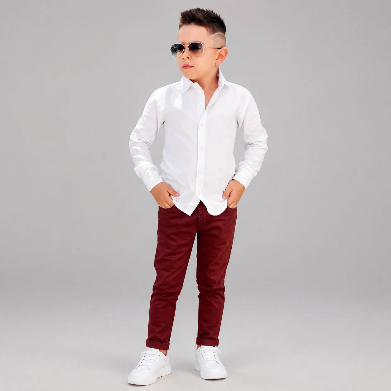 Calça e Camisa Esporte Fino Varias Cores 1 ao 16