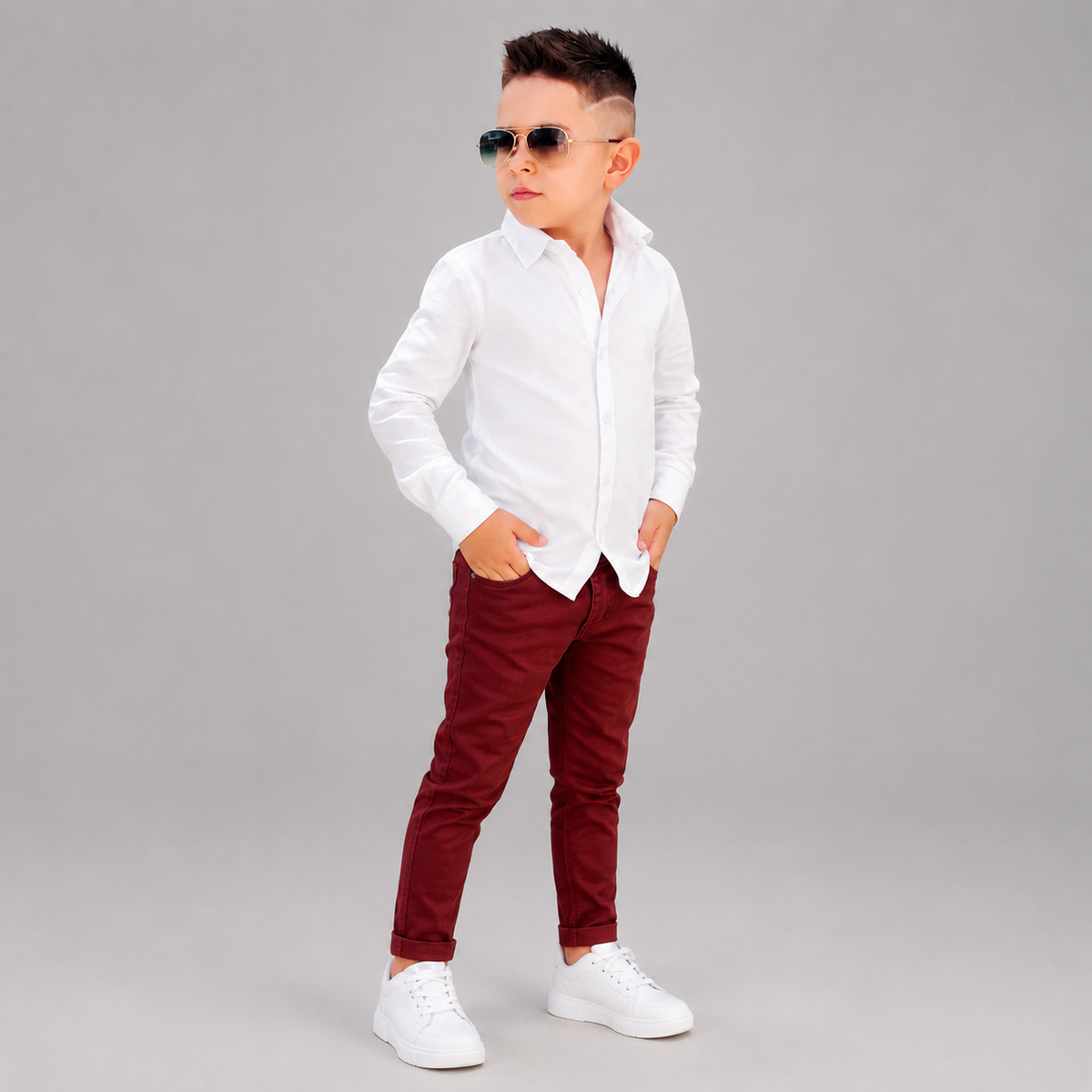 Calça e Camisa Esporte Fino Varias Cores 1 ao 16