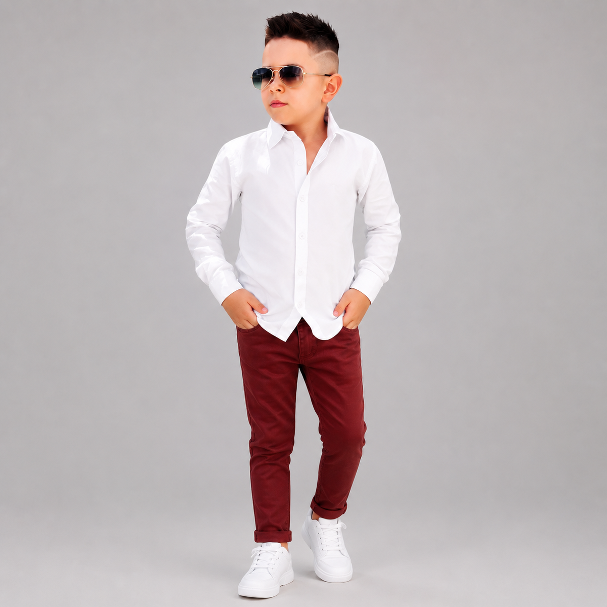 Calça e Camisa Esporte Fino Varias Cores 1 ao 16