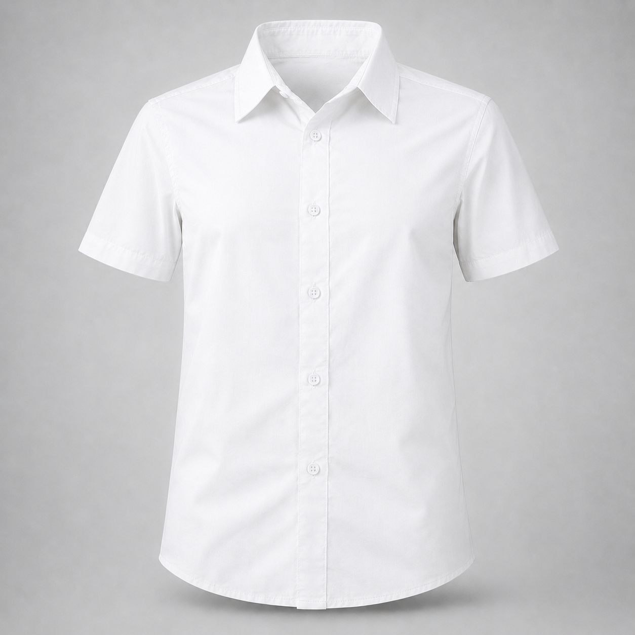 Camisa Social infantil Manga Curta Batizado Varias cores 1 ao 8