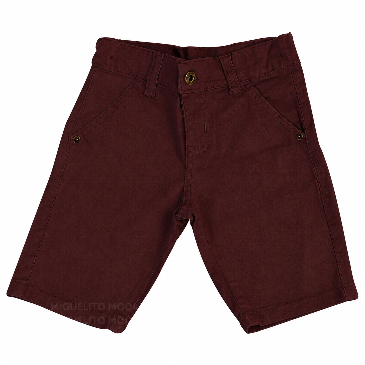 Bermuda Bolso Faca Sarja Infantil - Varias Cores