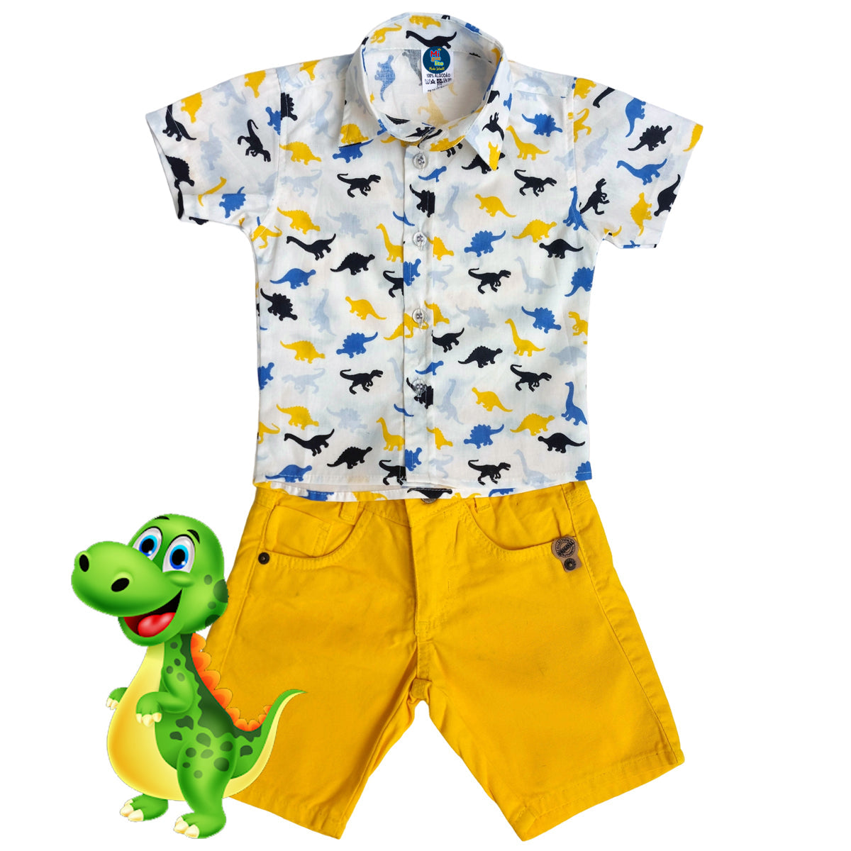 Roupa Temática DINO Festa Aniversário Dinossauros (Atacado)