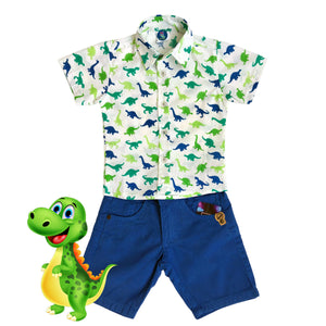 Roupa Temática DINO Festa Aniversário Dinossauros (Atacado)