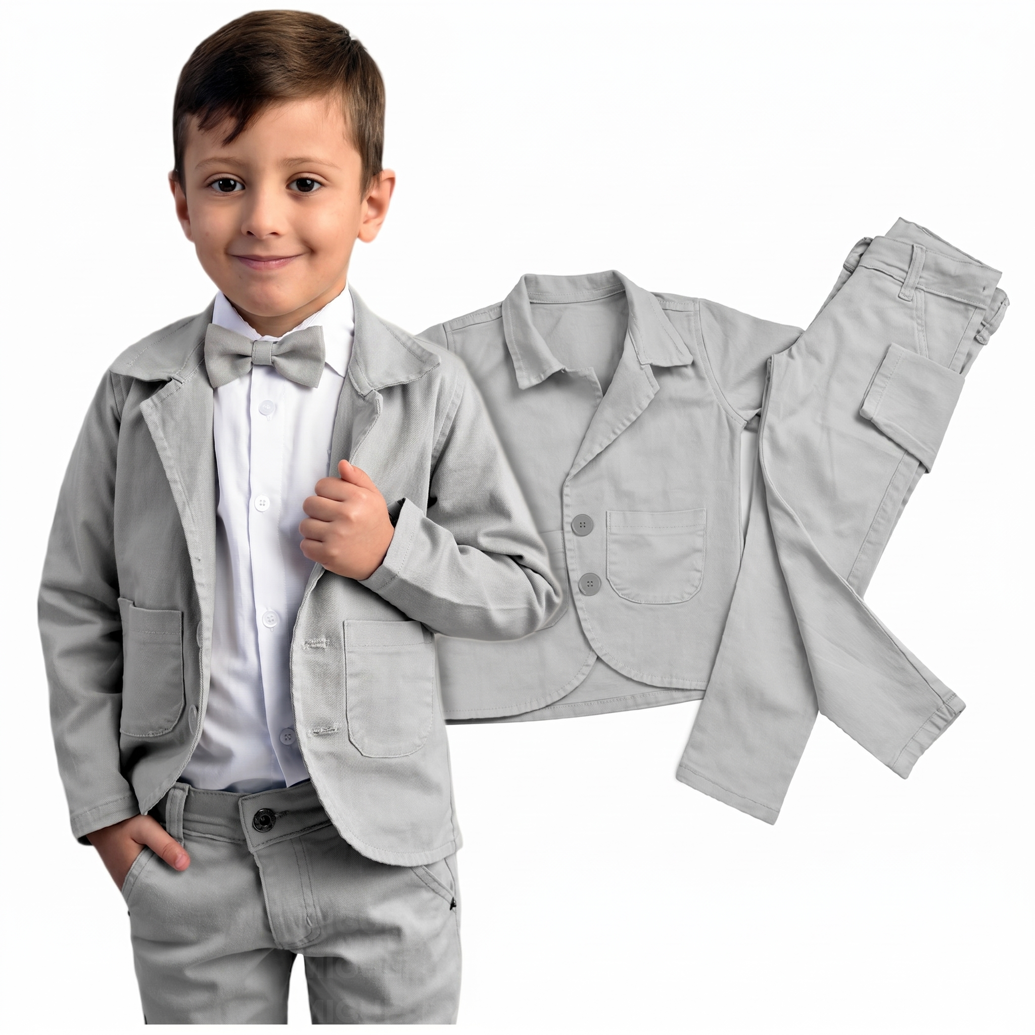 Conjunto Blazer Sarja 4 Peças Várias cores 1 ao 16 anos