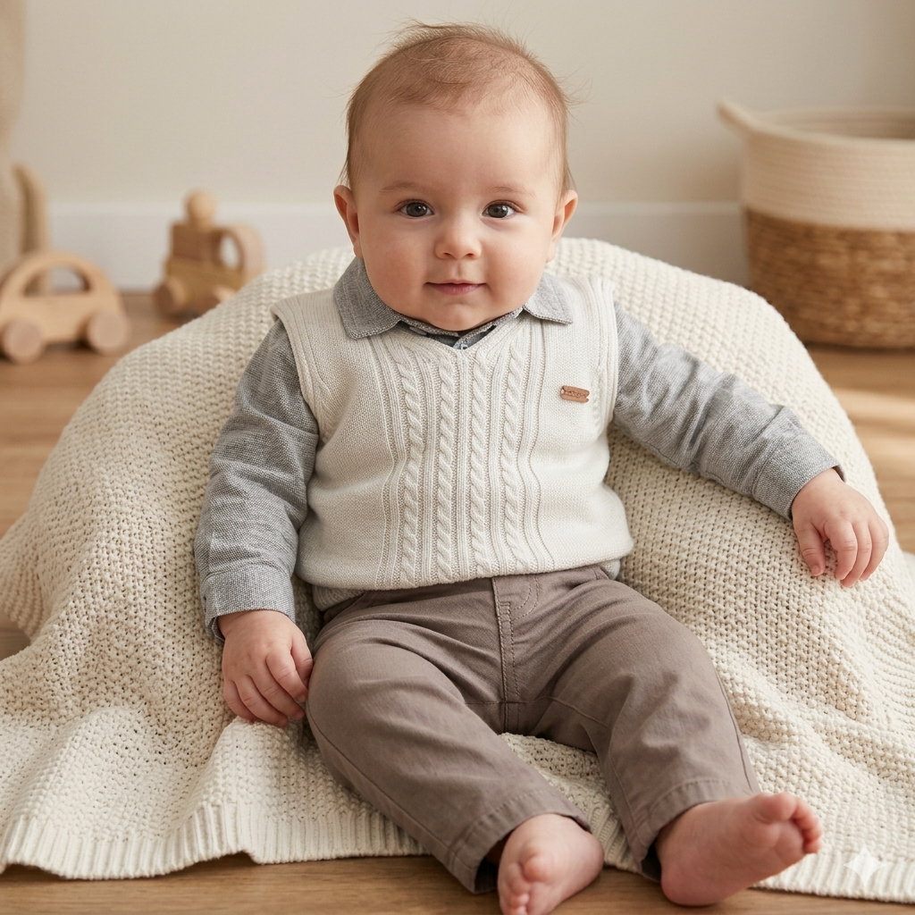 Roupa Social Bebês Linha Premium Saída De Maternidade Kit Presentear Paraíso