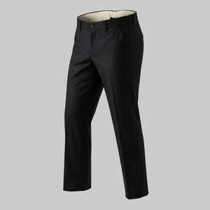 Calça Oxford Social Premium Preto – Corte Slim Moderno