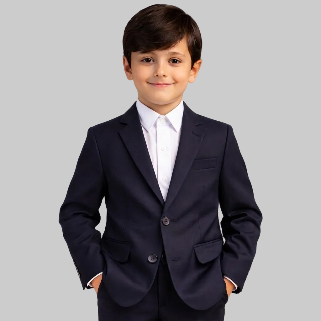 Blazer Masculino Oxford Preto Alfaiataria Moderna - Casual e Social
