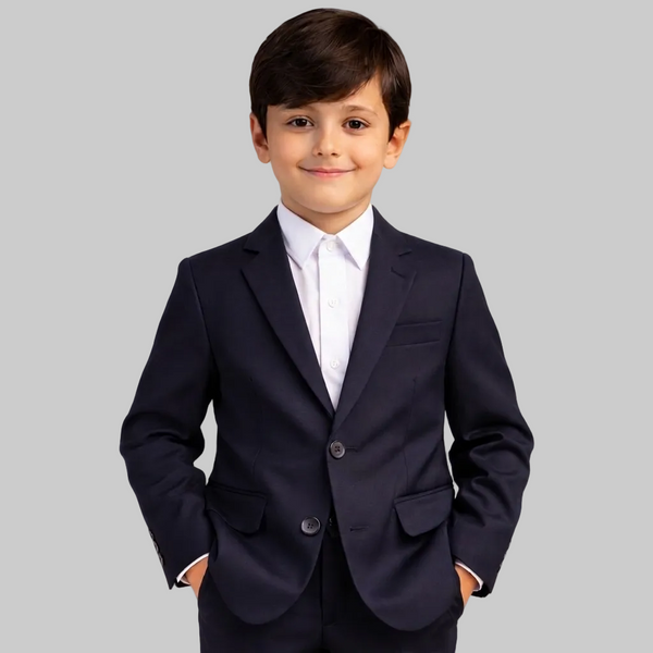 Blazer Masculino Oxford Preto Alfaiataria Moderna - Casual e Social