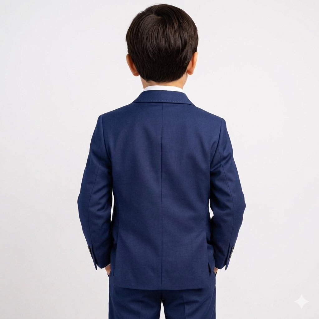 Blazer Oxford Masculino Azul Marinho Alfaiataria Moderna - Casual e Social