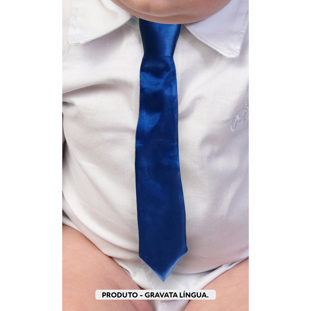 Gravata Língua Infantil Diversas Cores 1 ao 8 anos (Atacado)