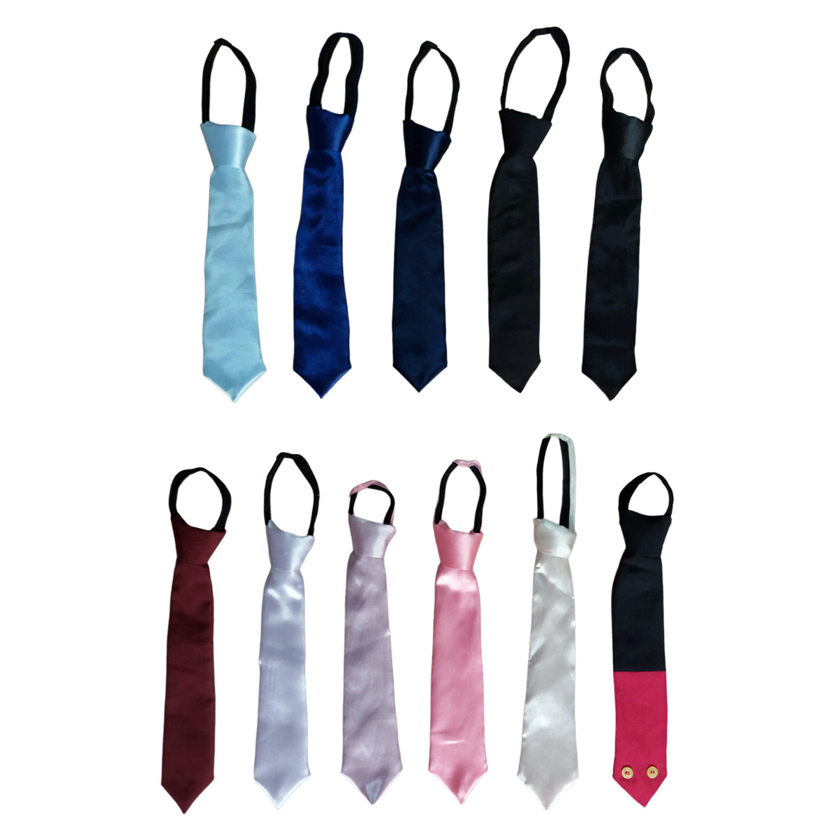 Gravata Língua Infantil Diversas Cores 1 ao 8 anos (Atacado)