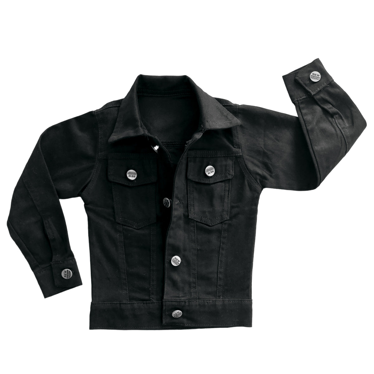Conjunto Jeans Jaqueta Sarja E Calça Cargo Menino Estiloso