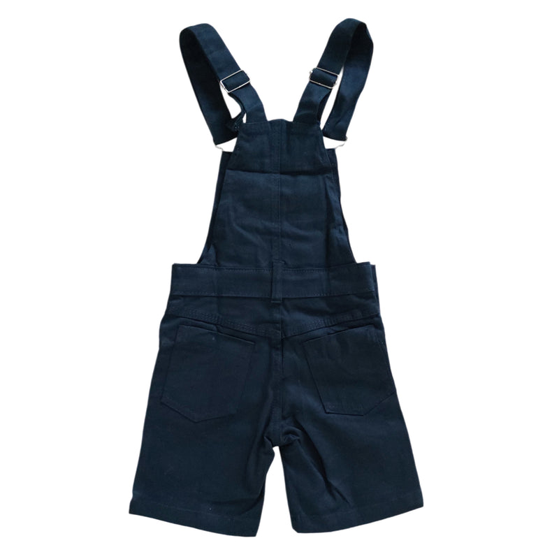 Jardineira Short Infantil Macacão Menino Criança Masculino