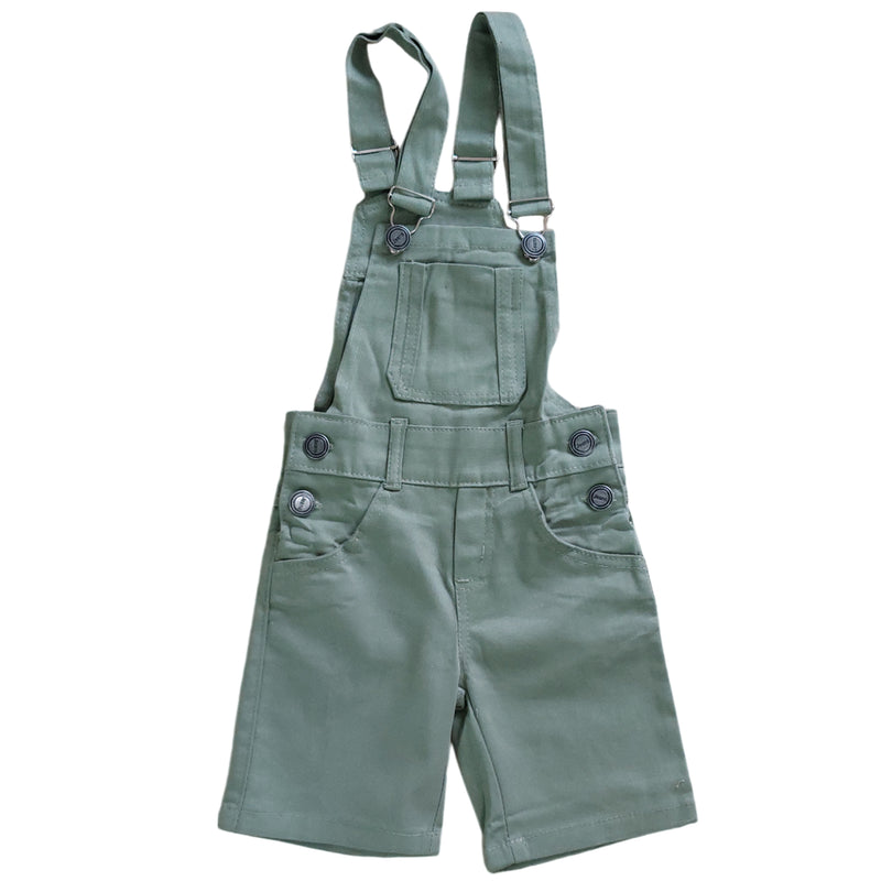 Jardineira Short Infantil Macacão Menino Criança Masculino