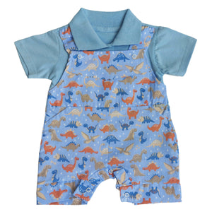 Roupa Bebê Jardineira Ensaio Fotográfico Mêsversário - Macacão Polo (Atacado)