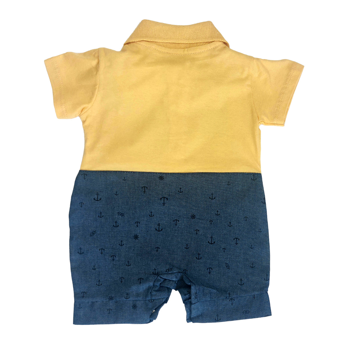Roupa Bebê Jardineira Ensaio Fotográfico Mêsversário - Macacão Polo