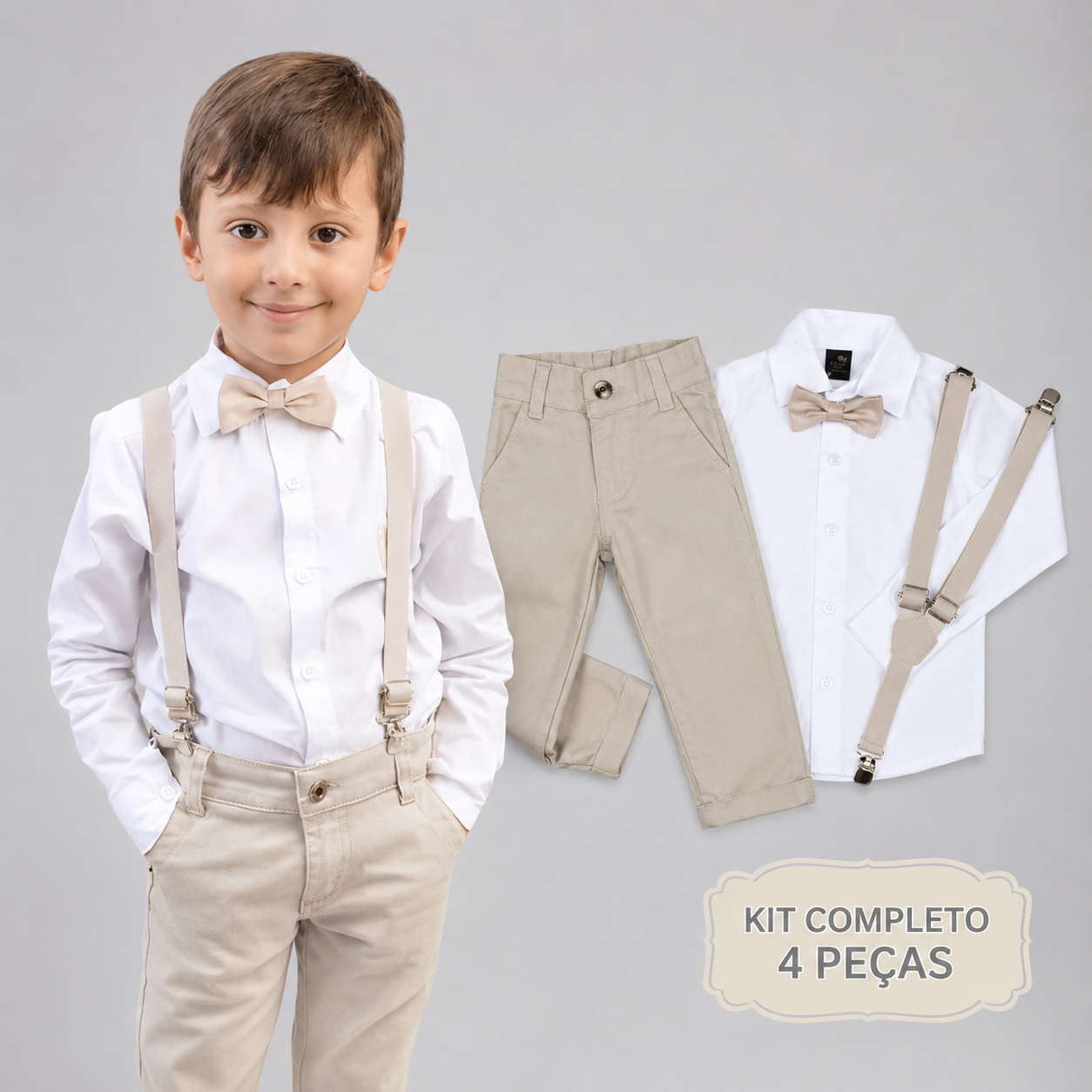 Conjunto Juvenil - Batizado Menino Várias Cores Tam. 10 a 16 anos