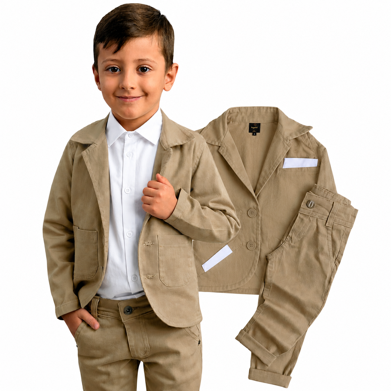 Kit formatura com 2 Peças  Blazer e Calça Sarja Infantil  Várias Cores do 1 ao 16 anos