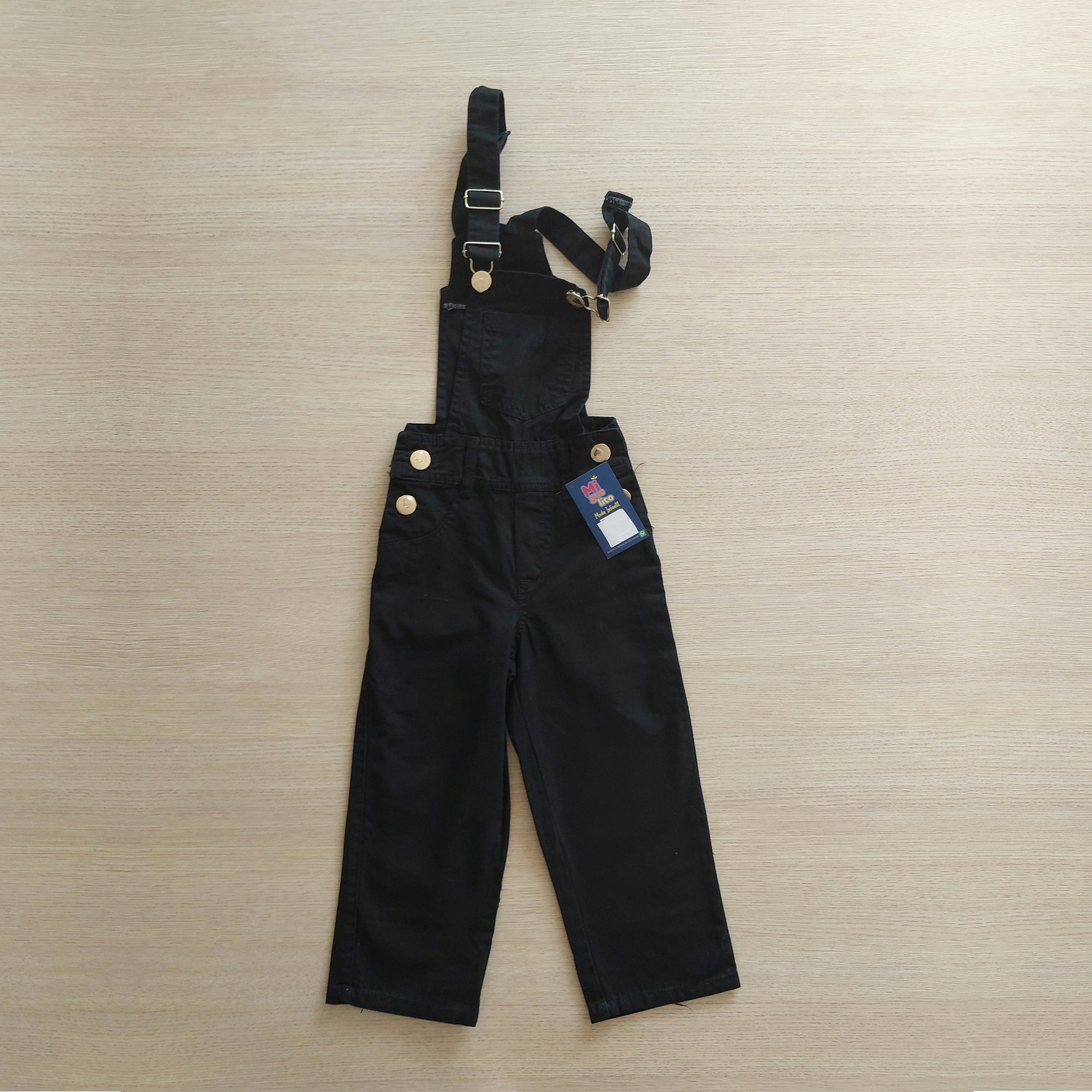 Jardineira Feminina Jeans Fashion - Menina Blogueirinha Várias Cores 2 ao 8 anos (Atacado)