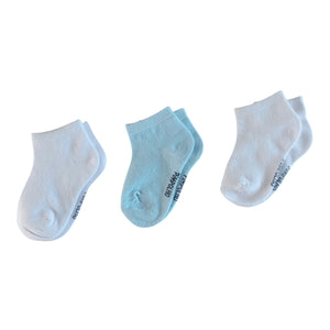Kit 3 Meias Lisa Infantil Masculino Meninos Confortável