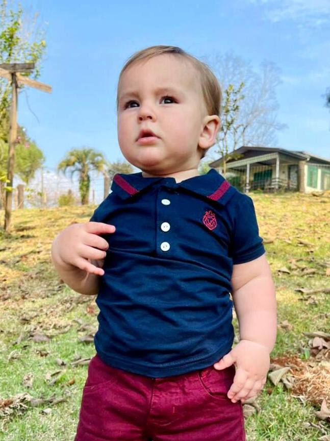 Camisa Polo infantil Diversas cores Envio Imediato (Atacado)