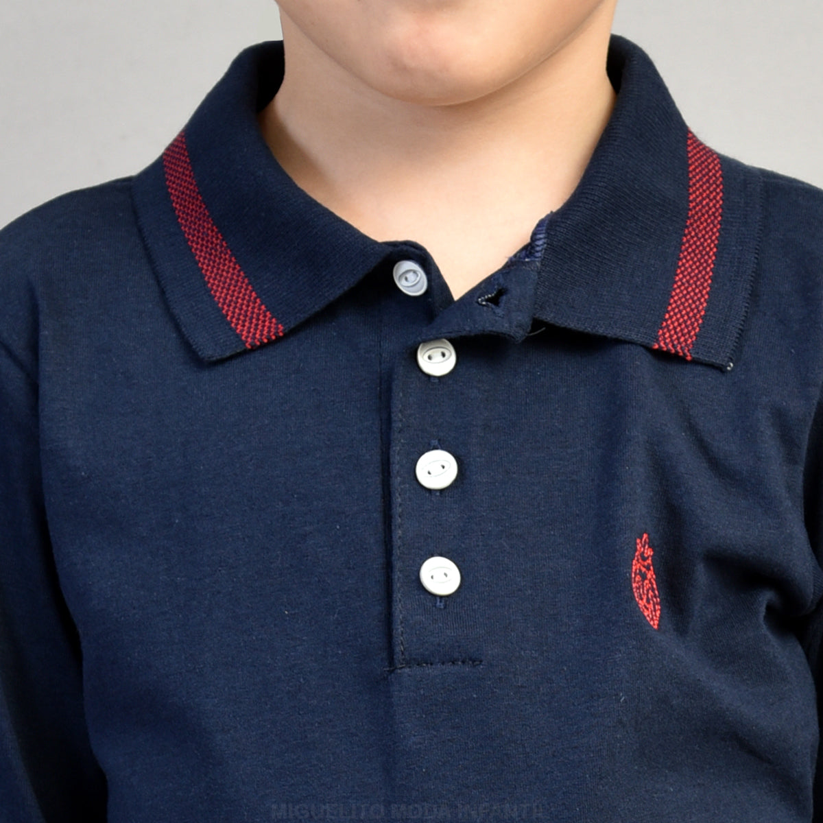 Camisa Polo De Manga Longa infantil Diversas cores Envio Imediato (Atacado)