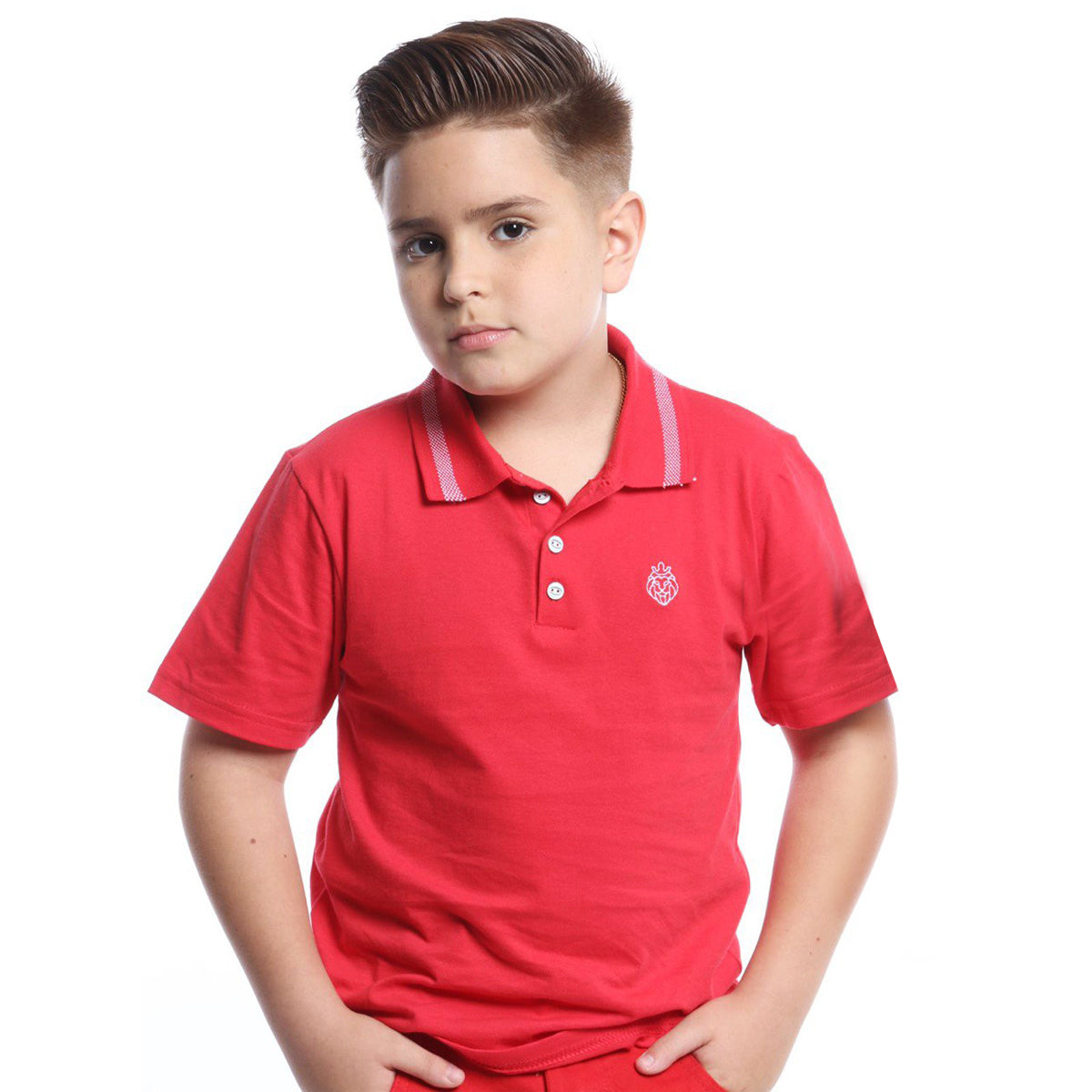 Camisa Polo infantil Diversas cores Envio Imediato (Atacado)