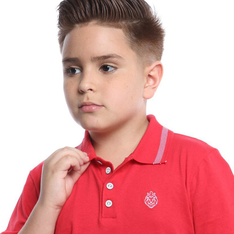 Camisa Polo infantil Diversas cores Envio Imediato