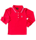 Camisa Polo De Manga Longa infantil Diversas cores Envio Imediato