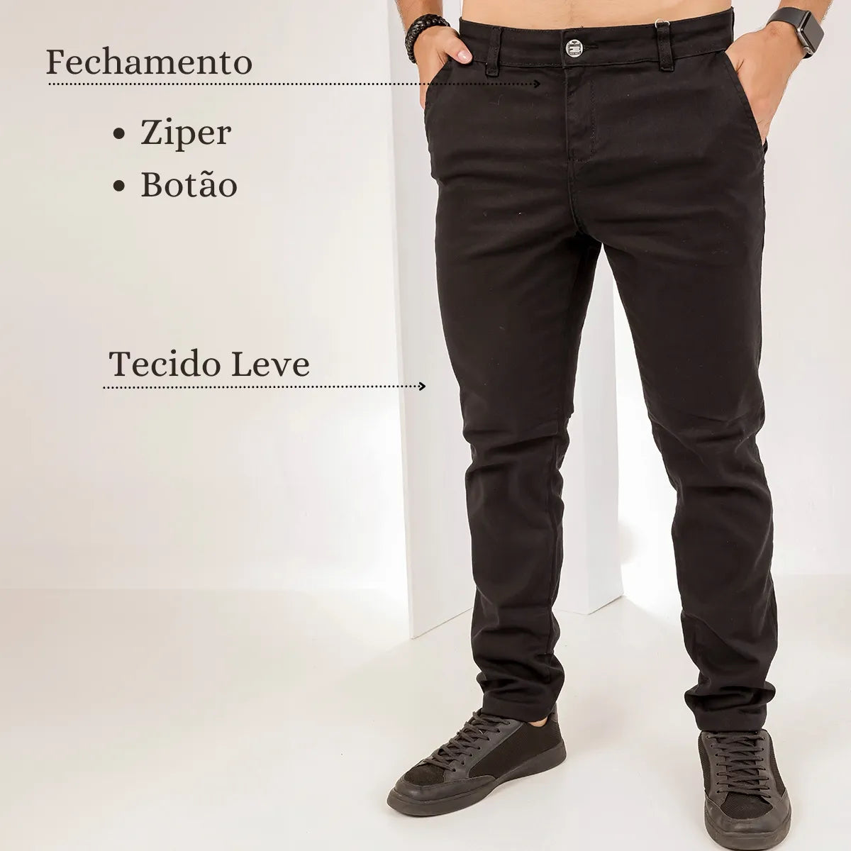 Kit 2 Calças Tal Pai, Tal Filho  Estilo E Conexão Várias Cores 38 ao 46