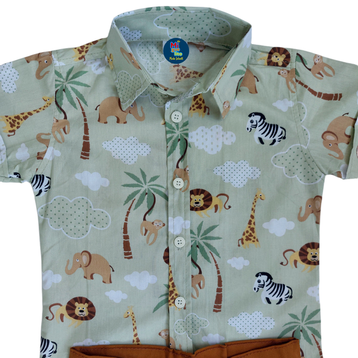 Roupa Temática Safari - Festa Aniversário Rei Leão 1 ano Infantil (Atacado)