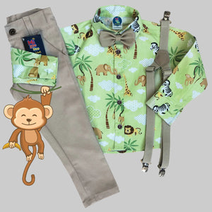 Conjunto Temático inverno Safari Promoção Linha Premium