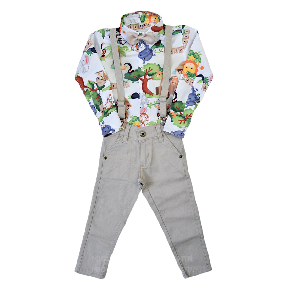 Conjunto Temático inverno Safari Promoção Linha Premium (Atacado)