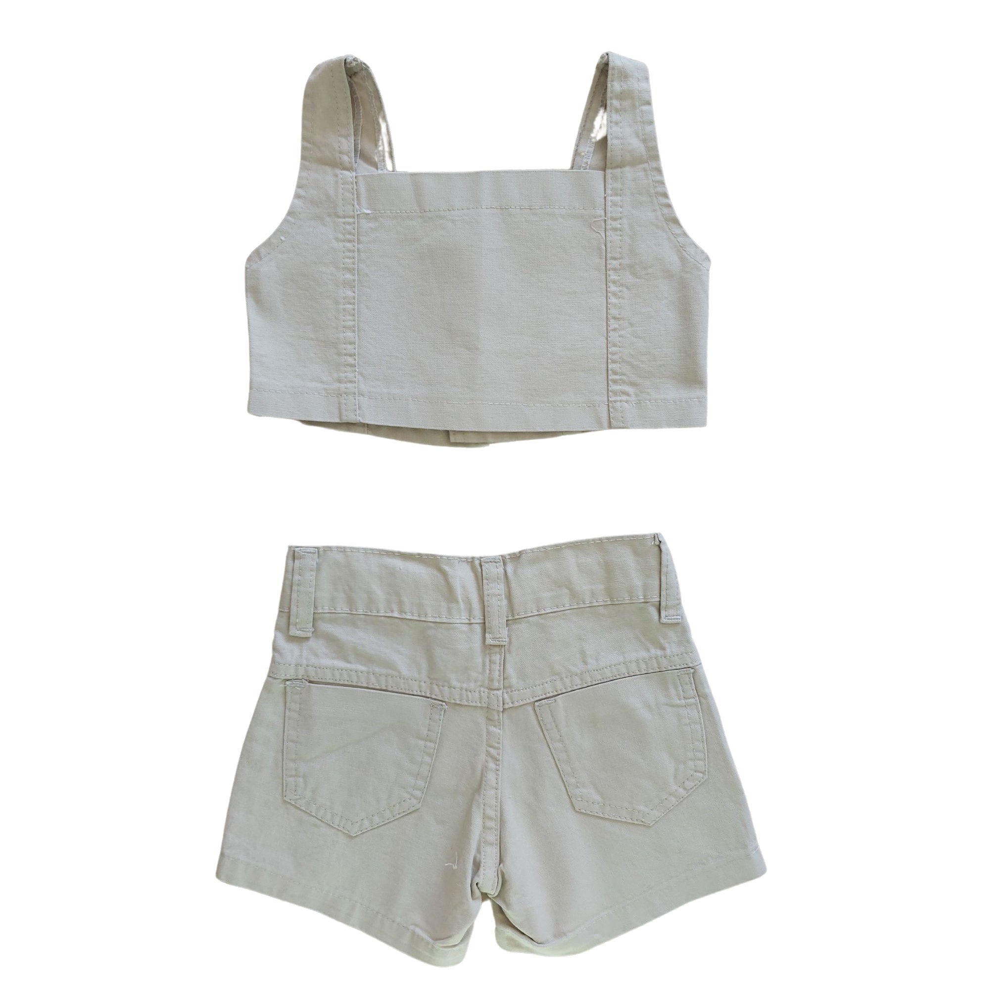 Conjunto Short & Cropped Sarja Garotas Menina Bloguerinhas (Atacado)