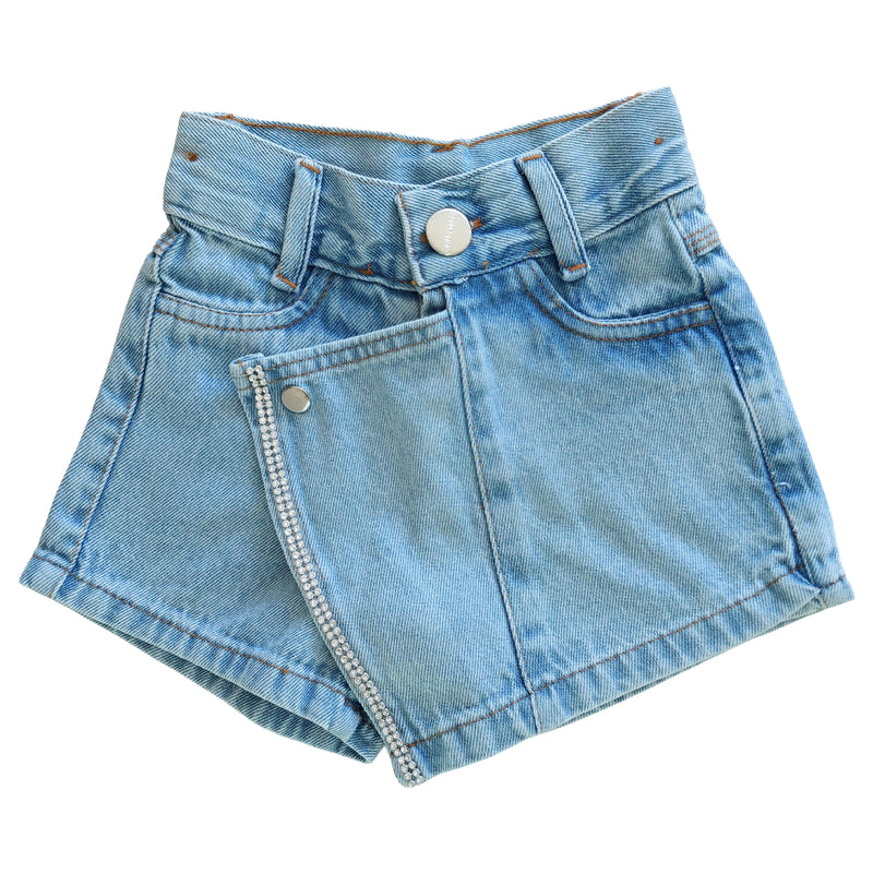 Short Saia Jeans Juvenil Meninas Garotas Bloguerinhas Divas