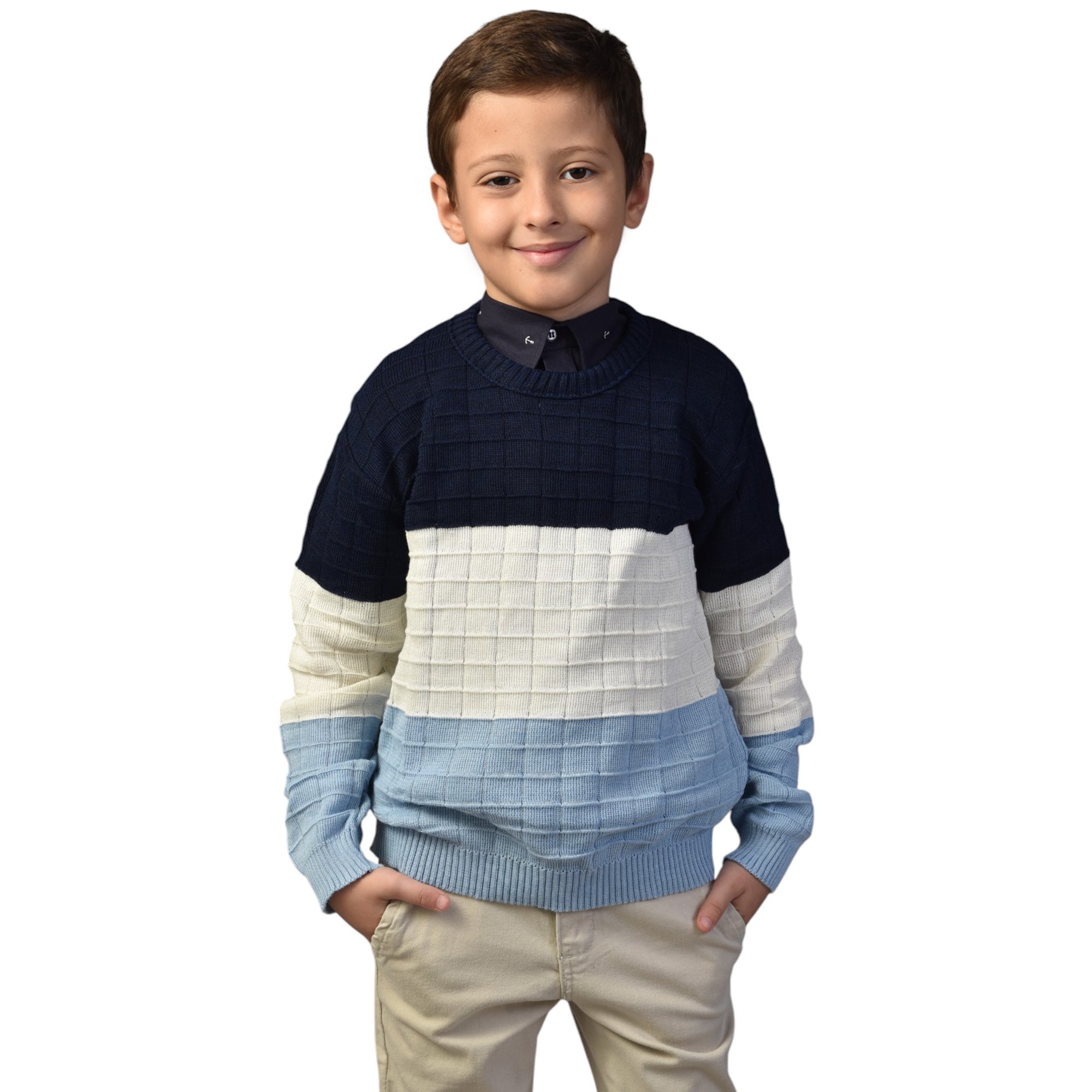 Suéter Infantil Casaco Quentinho Inverno 3 Cores 2 ao 12 anos (Atacado)