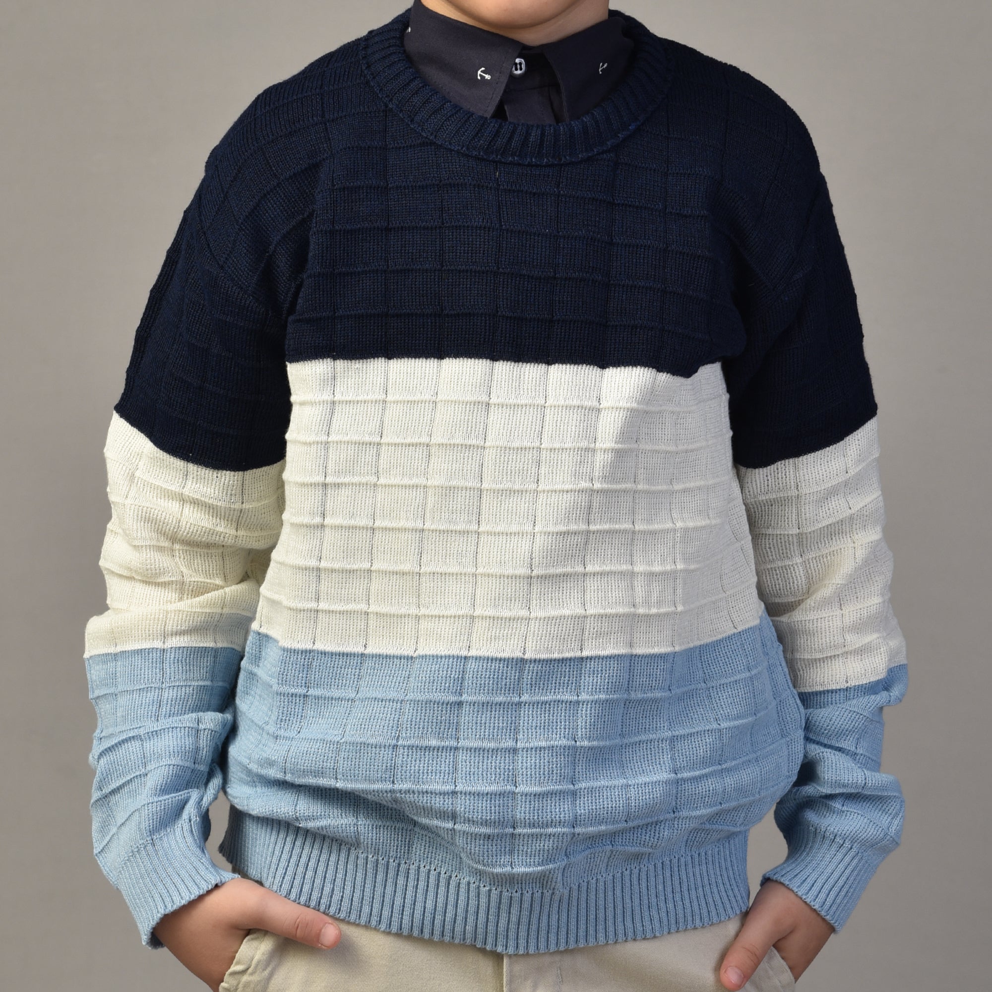 Suéter Infantil Masculino Quentinho Inverno 2 ao 12 Anos (Atacado)