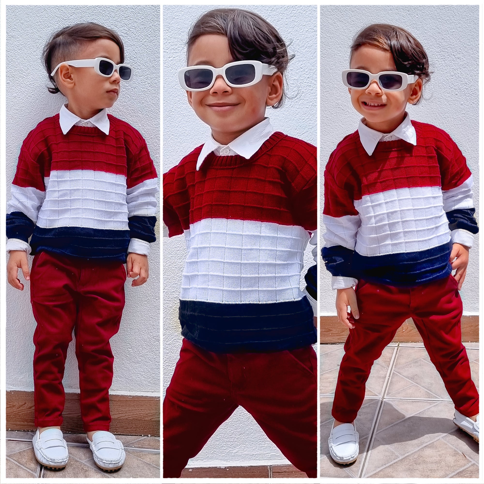 Suéter Infantil Masculino Quentinho Inverno 2 ao 12 Anos (Atacado)