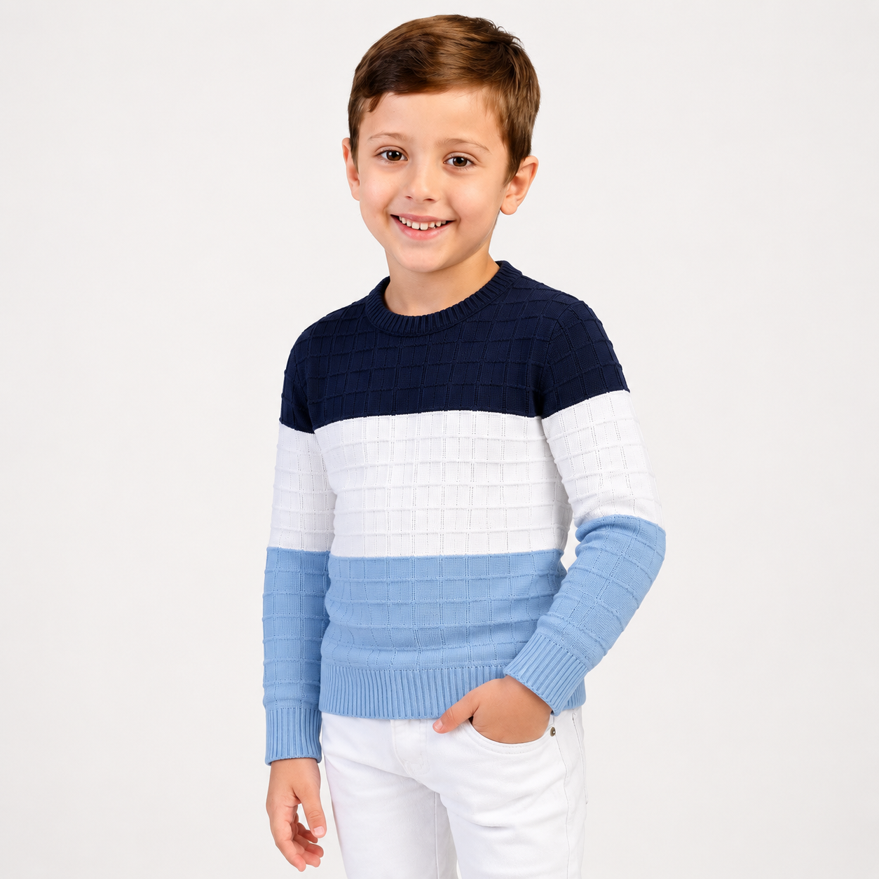 Suéter Infantil Masculino Quentinho Inverno 2 ao 12 Anos (Atacado)