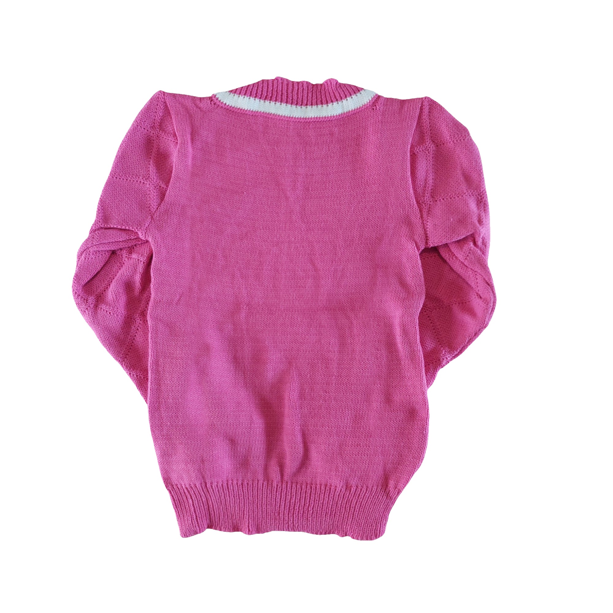 Suéter feminino tricô casaco infantil lã quentinho para meninas (Atacado)