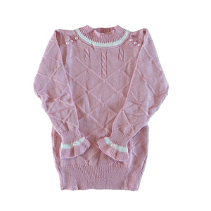 Blusa Sueter Lã Tricô Confortável Meninas Infantil Inverno (Atacado)