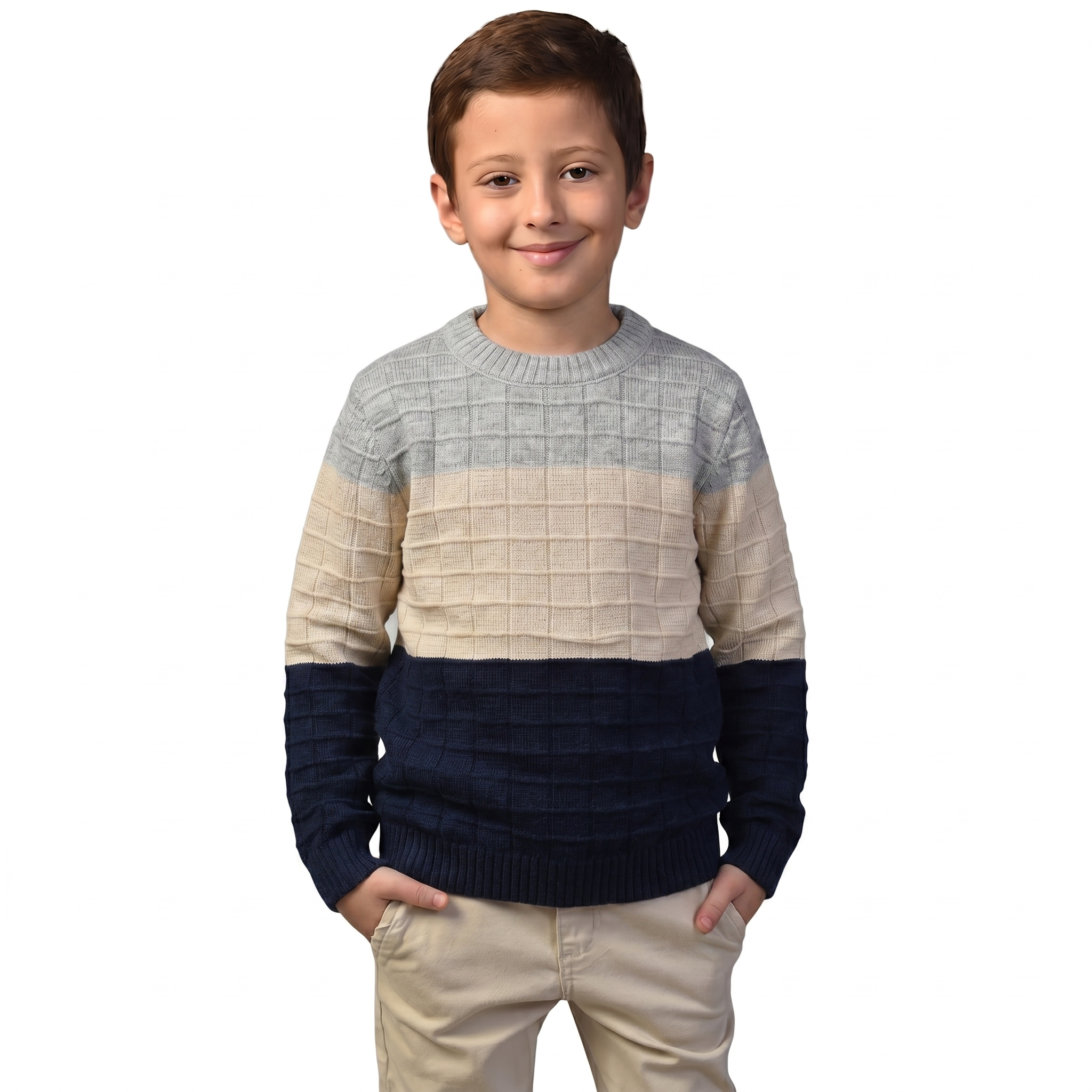 Suéter Infantil Casaco Quentinho Inverno 3 Cores - Outlet