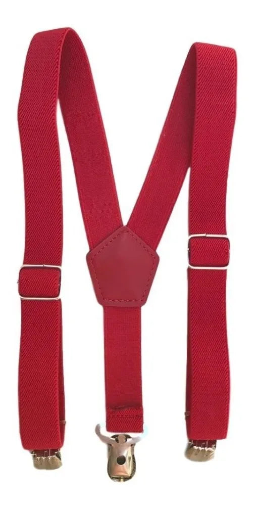 Conjunto Com Suspensório e Camisa Manga Longa Preta