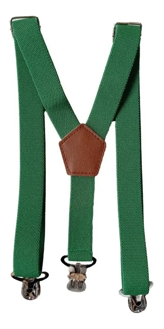 Kit Gravata Borboleta e Suspensório - INFANTIL Várias Cores (Atacado)