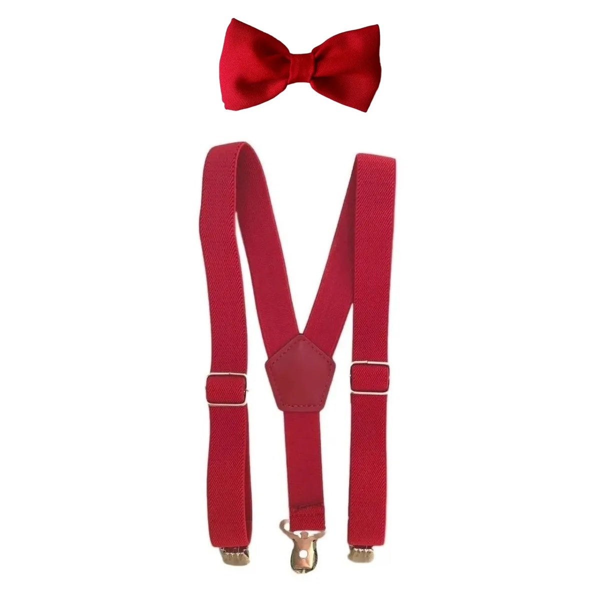 Kit Gravata Borboleta e Suspensório - INFANTIL Várias Cores - Envio Rápido (Atacado)