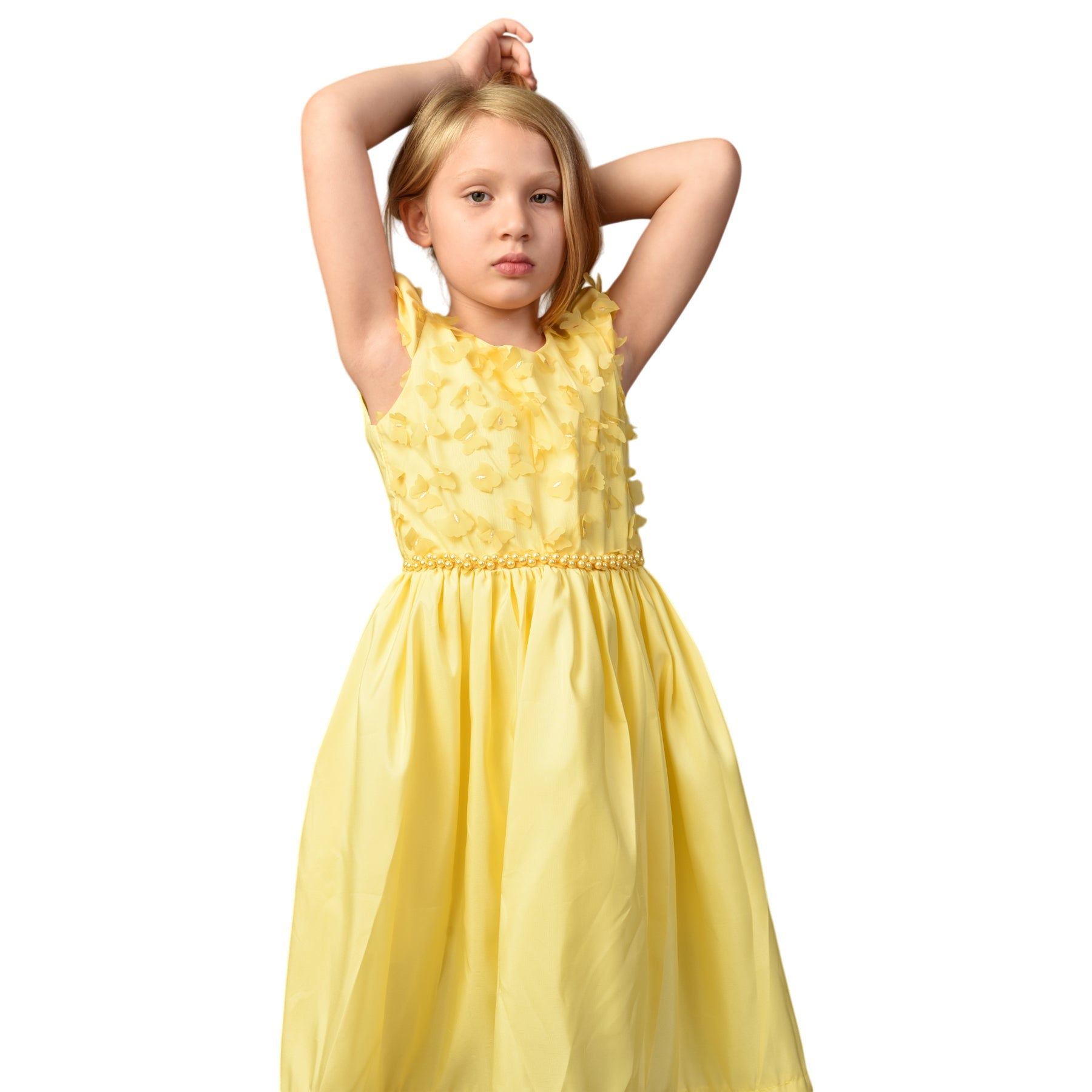 Vestido Daminha Infantil Debutante com Laços Premium Várias Cores  2 a 12 anos (Atacado)