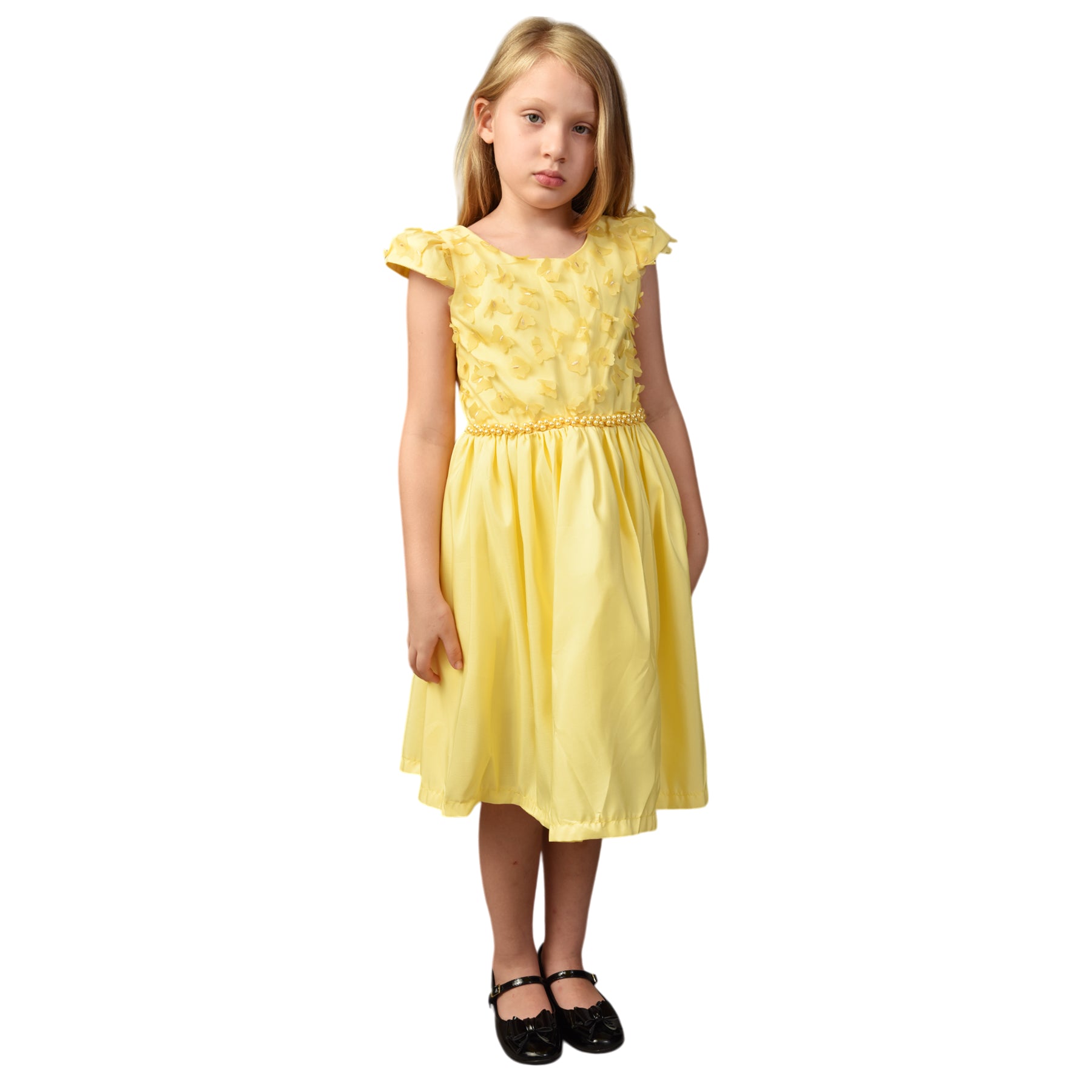Vestido Daminha Infantil Debutante com Laços Premium Várias Cores  2 a 14 anos
