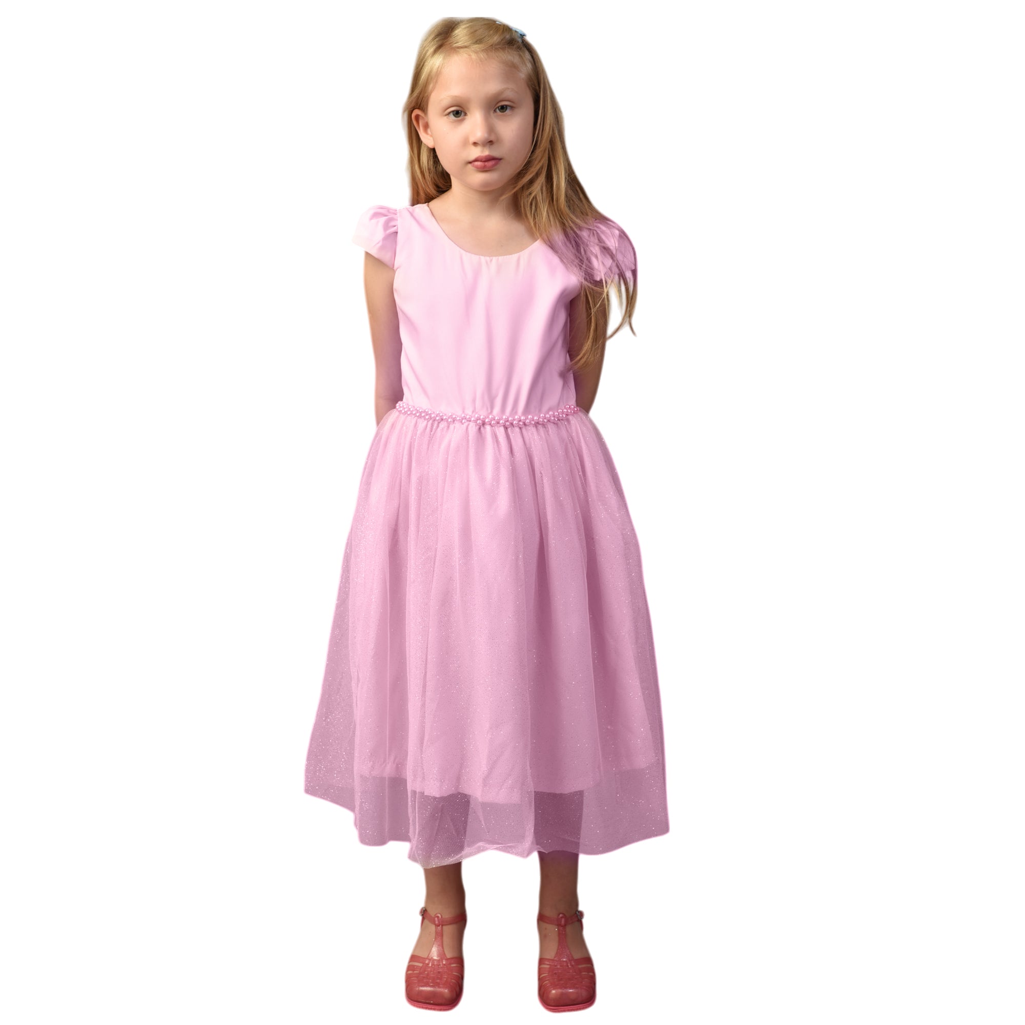 Vestido Daminha Infantil Debutante com Laços Premium Várias Cores  2 a 14 anos